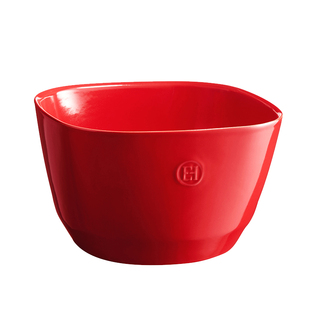 法国Emile Henry陶瓷沙拉碗方形搅拌碗果盆打蛋盆烘焙和面蒸蛋碗