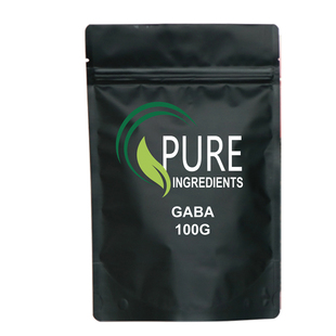 出口食品级高纯度GABAγ-氨基丁酸原粉天然发酵 GABA100克