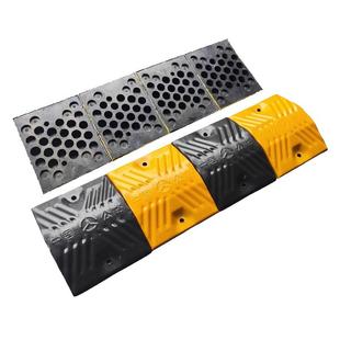 减速带减速板斜坡家用公路道路坡道橡胶铸钢加厚汽车限速垄缓冲带