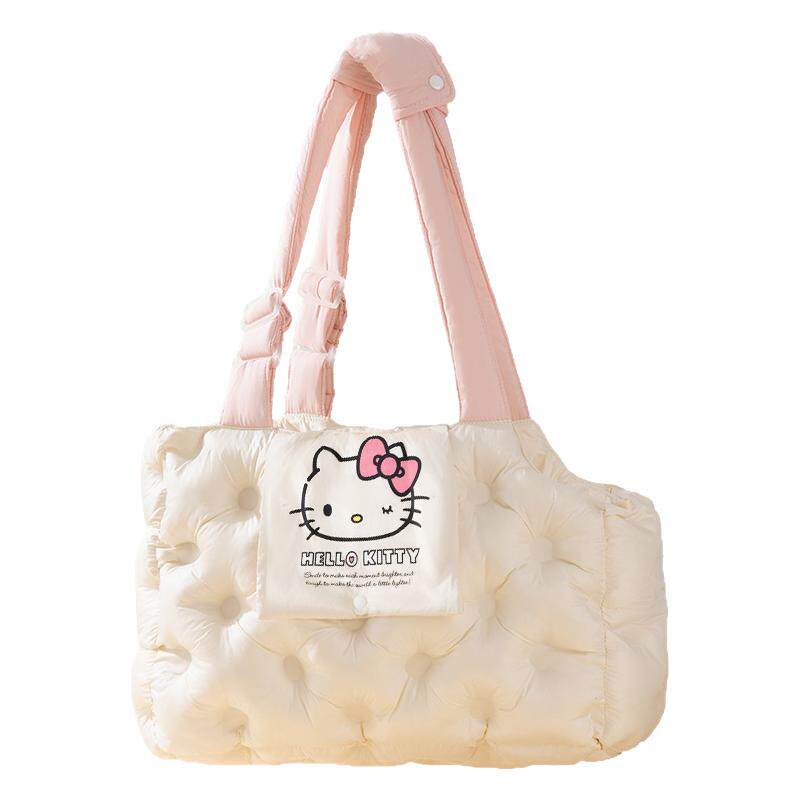 秋冬宠物外出包HelloKitty联名秋冬空气出行包便携猫包单肩宠物包