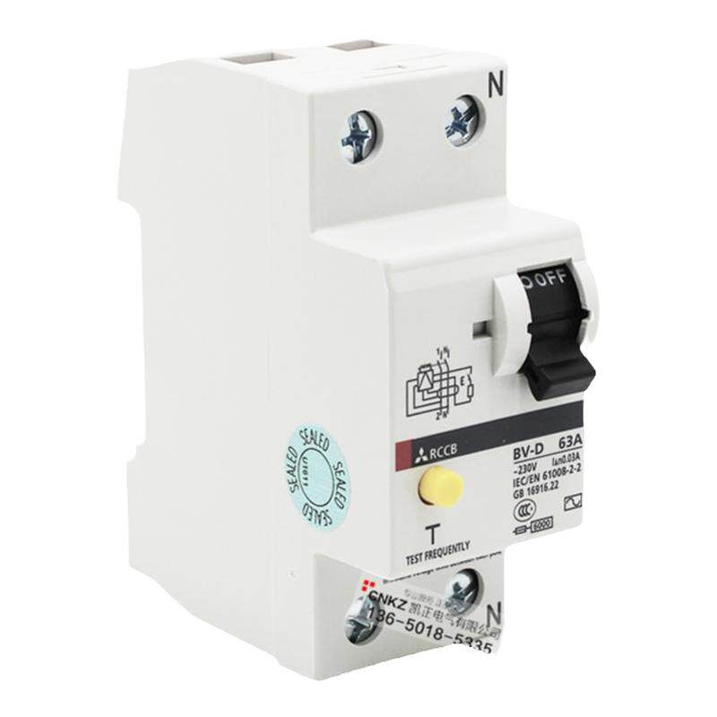 正品三菱空开漏电断路器BV-D BV-DN 2P(1P+N) 10A16A20A25A40A63A