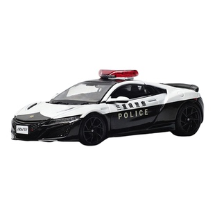 本田NSX 三重县警察警车 LCD 1:64 POLICE 仿真合金汽车模型摆件