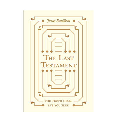 【现货】乔纳斯本迪克森摄影集 最后的遗嘱 Jonas Bendiksen:The Last Testament 玛格南摄影师 英文原版肖像摄影作品集艺术画册