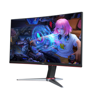 AOC C27G4Z 27英寸曲面电竞显示屏300HZ游戏2K液晶电脑台式显示器