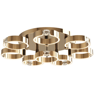 钻戒灯主客厅吸顶灯2025年新款简约现代轻奢水晶灯高档大气大厅灯