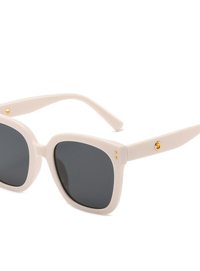 墨镜复古风方形大框情侣太阳镜