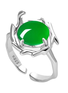 全新S925纯银戒指空托个性时尚女