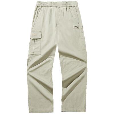 安踏男梭织潮流工装休闲裤