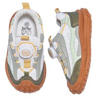 m1m2西班牙童鞋儿童运动鞋春新款男女童登山鞋轻便防滑跑步鞋户外