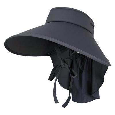 披肩护颈骑车吹不翻防风防晒帽