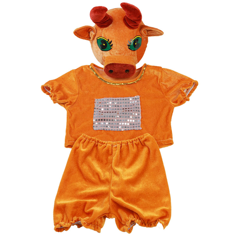 小马过河儿童动物演出服小松鼠幼儿园舞蹈服老牛课本剧卡通表演服
