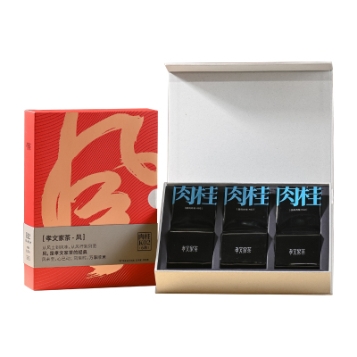 孝文家茶茗家会K02雅颂肉桂武夷山茶叶岩茶大红袍乌龙茶叶礼盒装