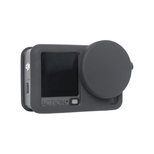 适配DJI大疆Osmo Action6镜头保护盖机身硅胶保护套运动相机配件镜头防护防花防摔自拍杆骑行挂脖绳拓展配件