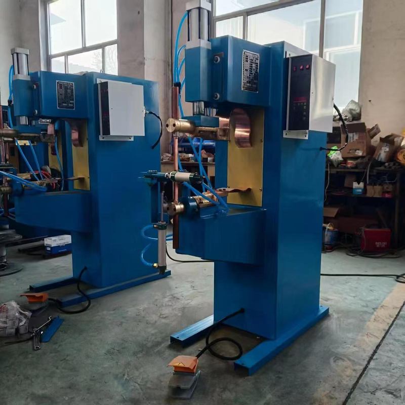 定制不锈钢交流点焊机中频逆变点凸焊机金属镊子专用气动点焊机