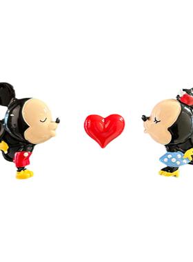 冰箱贴3D立体创意情侣款米奇米妮