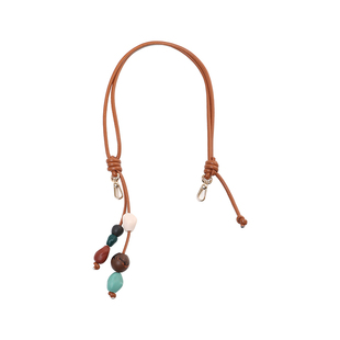 适用龙骧xtra肩带串珠包带子珑骧Mini牛皮饺子包改造腋下斜挎配件