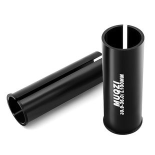 MUQZI山地公路死飞自行车座杆坐管变径套加长100MM转换27.2/30.4