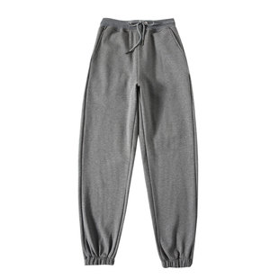 加绒运动裤女高个子加长版棉质宽松束脚灯笼卫裤秋冬季加厚休闲裤