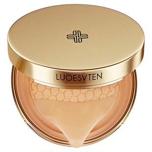 露伊薇丹虫草奢宠美颜无暇气垫霜保湿遮瑕抗氧化提亮肤色任何肤质