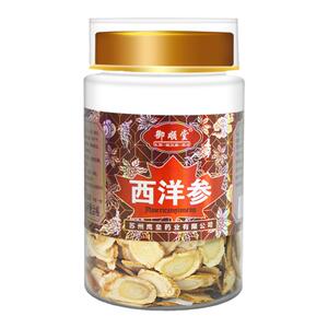 御顺堂加拿大西洋参进口西洋参片含片花旗参片西洋参切片100g