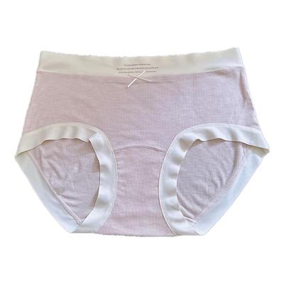 仙气提花棉自留舒适简约中腰内裤