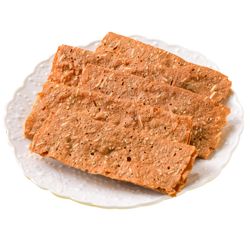 一封情酥果仁肉纸香辣肉片薄脆肉脯厦门特产零食小吃套装酥脆套装