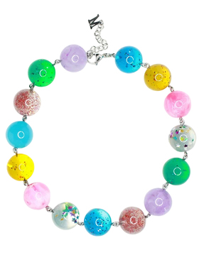 MARLANDBACKUS彩色弹珠项链