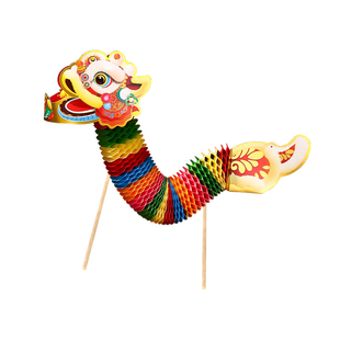 新年装饰2026马年手持舞龙国潮醒狮子灯笼成品春节过年布置氛围感