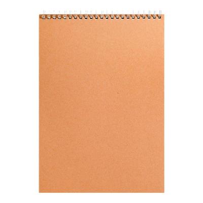 A4牛皮上翻线圈本加厚笔记本