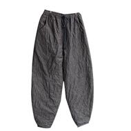 立体裁剪青春时尚流行复古棉裤