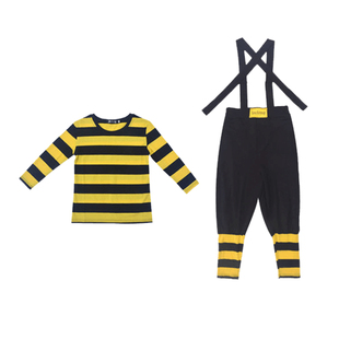 locking衣服街舞锁舞服装演出服裤子套装男大人背带裤