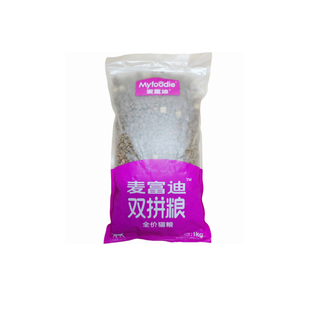 麦富迪简装成猫猫粮三文鱼冻干双拼幼猫美毛去毛球英短美短全价粮