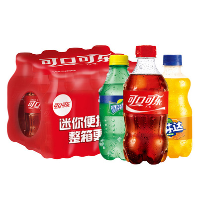 可口可乐小瓶装快乐肥仔水