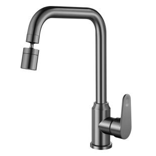 厨房水龙头防溅水全铜洗菜盆洗脸盆水龙头冷热水家用洗手盆单冷