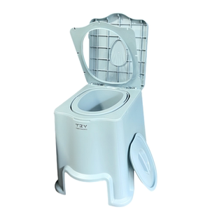 家用移动马桶整体式老年人床边坐便器孕妇如厕卧室起夜床边马桶凳