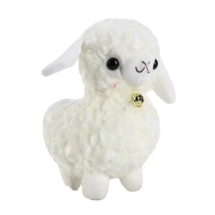 小羊玩偶毛绒玩具可爱小绵羊公仔地摊儿童节日礼物抓娃娃机小白羊