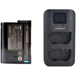 品胜EL15C电池适用尼康ZF Z8 Z7 Z6 Z5 D7200 D7100相机电池D750 D610 D800 D810 D7500 D600 D500 D850 配件