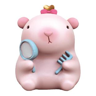 正品capybara卡皮巴拉盲盒2024新款女孩可爱情绪稳定水豚手办奖品