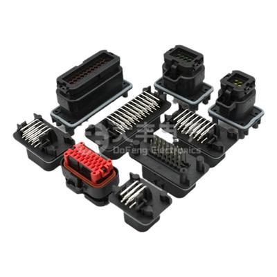 35孔ecu针座插头776164-1防水