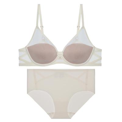 爱慕·CHUANG大胸显小内衣套装