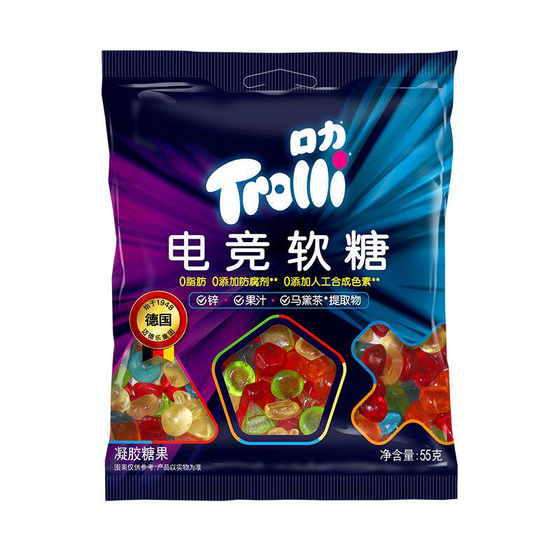 德国Trolli口力软糖电竞游软糖/果味糖/凝胶糖
