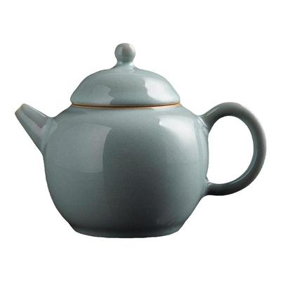 容山堂娄根旺大师汝瓷功夫泡茶壶