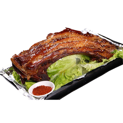 新鲜羊排农家散养山羊烧烤食材