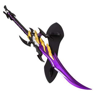 我独自升级程肖宇短剑龙帝安塔雷斯之牙全金属cos道具模型未开刃