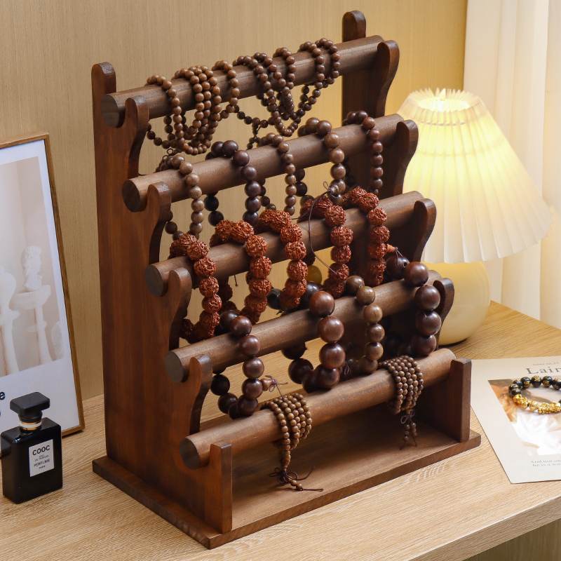 文玩手串收纳架手表手镯首饰品盒佛珠菩提珠串diy手串多层置物架