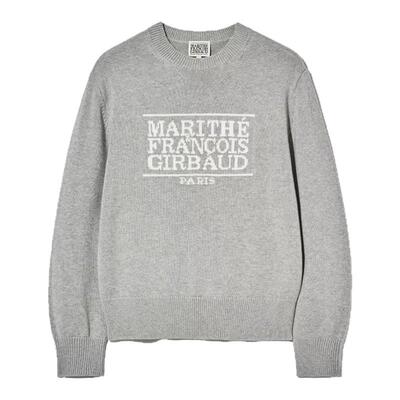 MARITHE经典LOGO针织衫