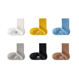 【王楠推荐】亲相见儿童袜子纯棉A类秋冬男童女童中筒防臭长筒袜