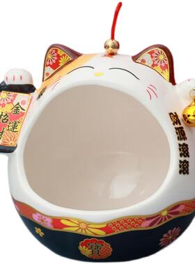 创意招财猫摆件进门玄关现代