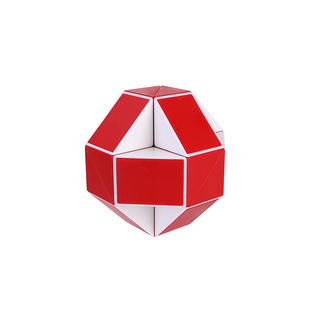 得力百变魔尺魔方玩具24段36段48段儿童幼儿园三阶魔方块益智玩具