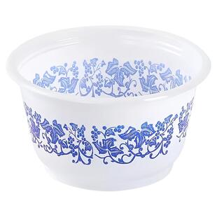 新款一次性青花瓷碗加厚耐高温饭碗食品级家用碗筷套餐商用高质量
